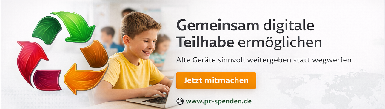 PC-Spenden – Computer spenden statt wegwerfen